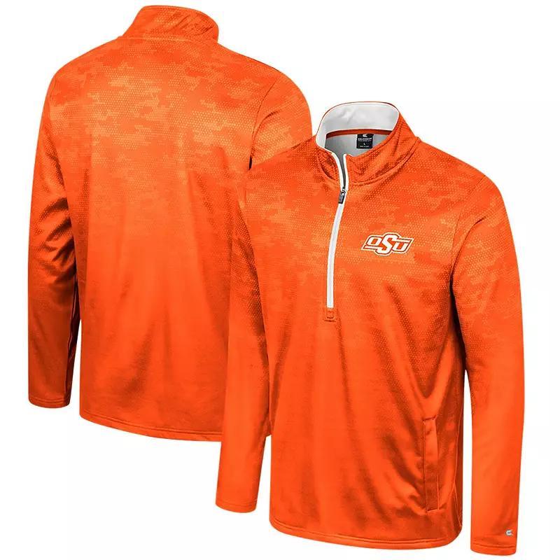 Men's Colosseum  Royal Pitt Panthers The Machine Half-Zip Jacket, Size: Medium, Blue Product Image