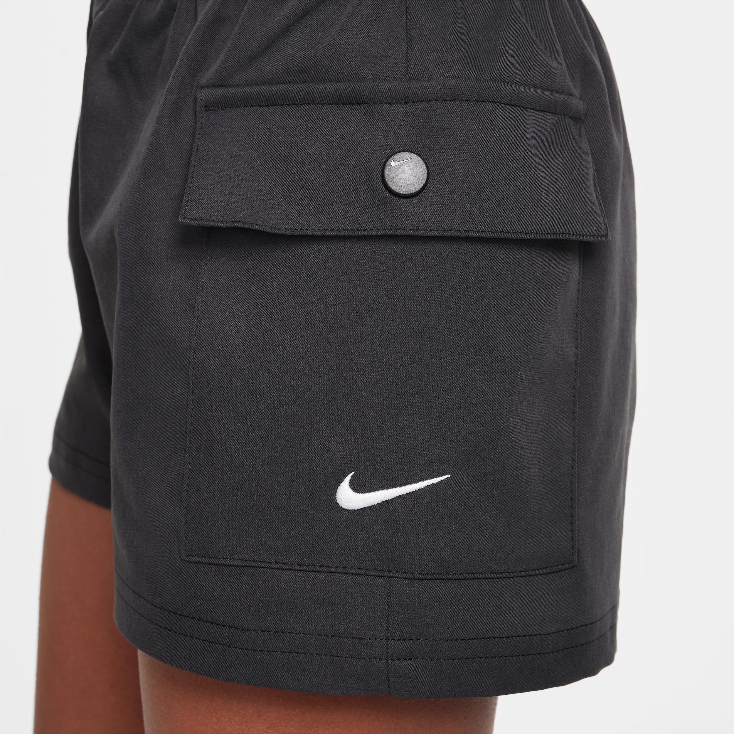 Unisex Nike Sportswear Girls' Woven Cargo Shorts Product Image