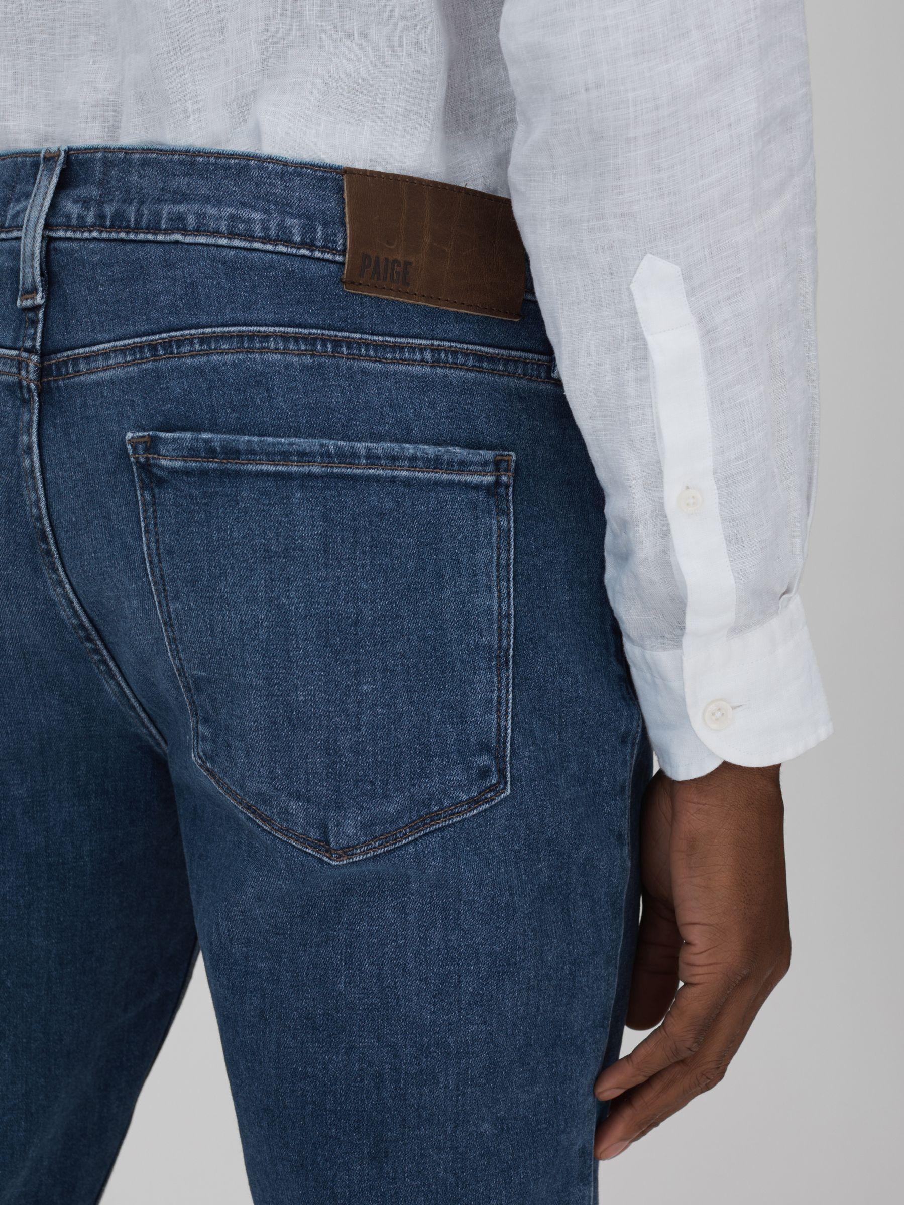 Paige Straight Leg Jeans in Atwell Blue Product Image