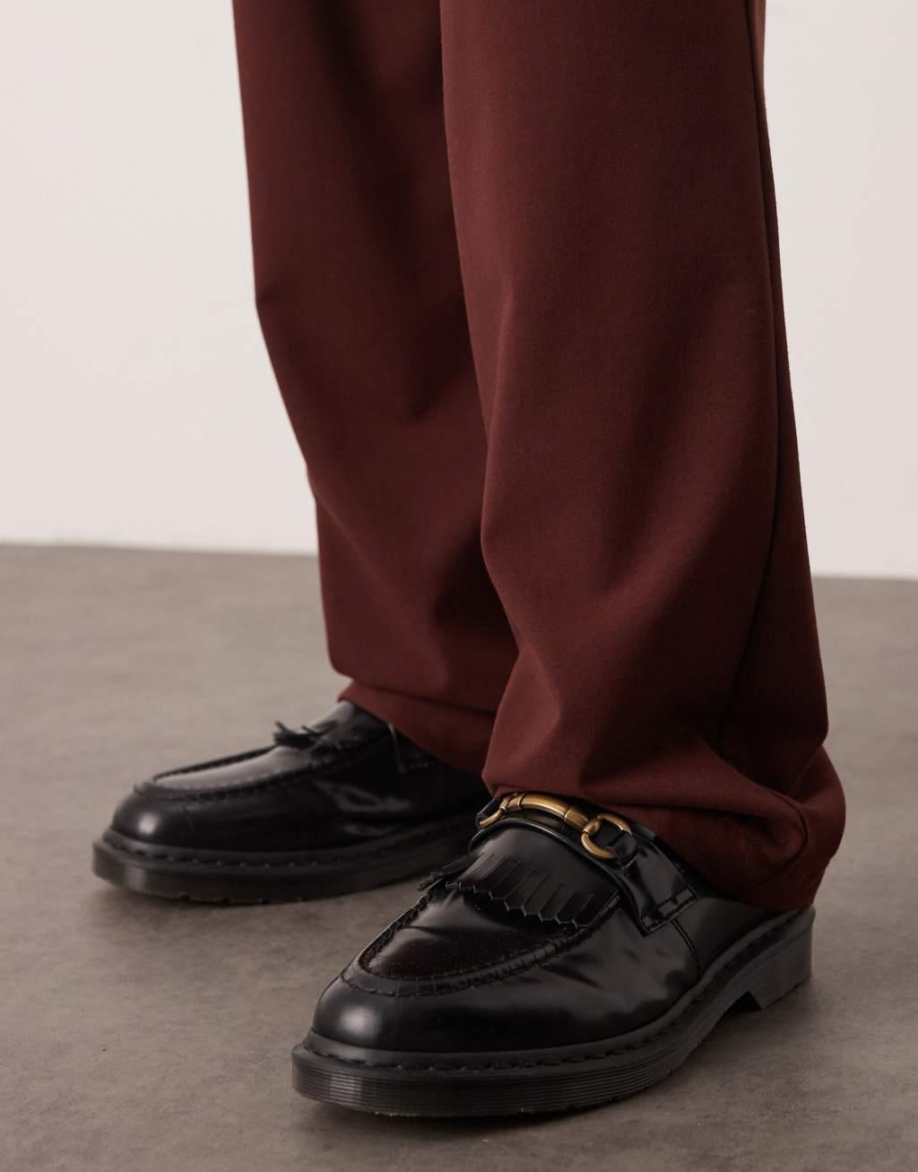 ASOS DESIGN baggy pants in brown - part of a set Product Image