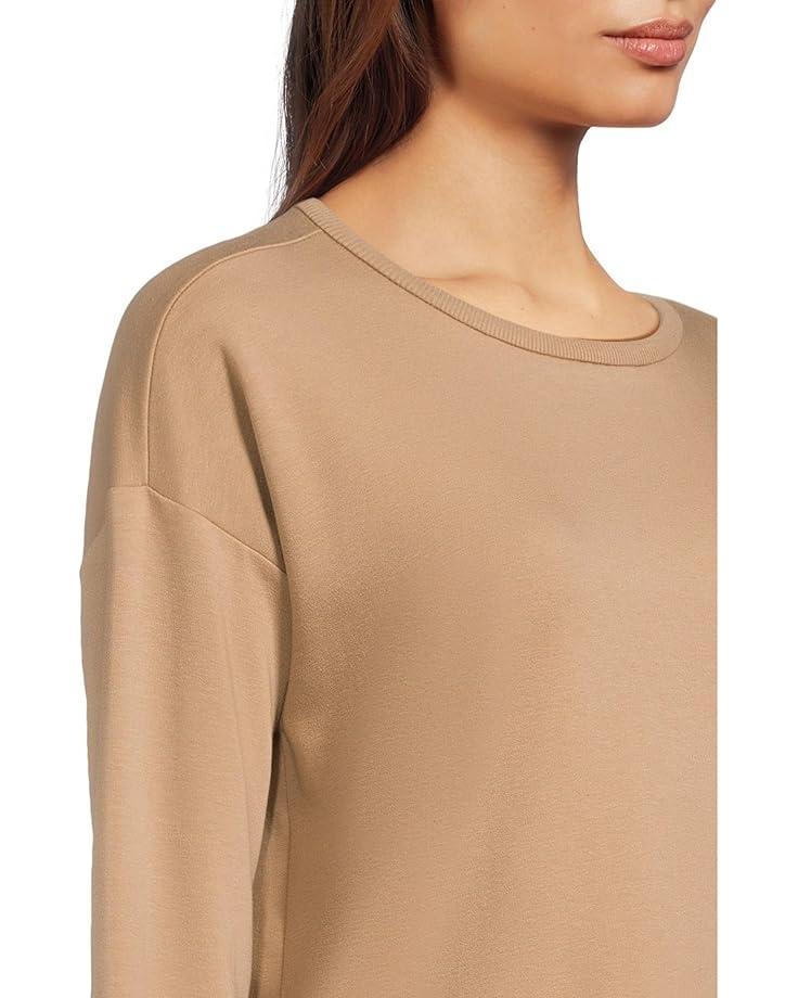 Women's Eileen Fisher Round Neck Cropped Box Top Product Image