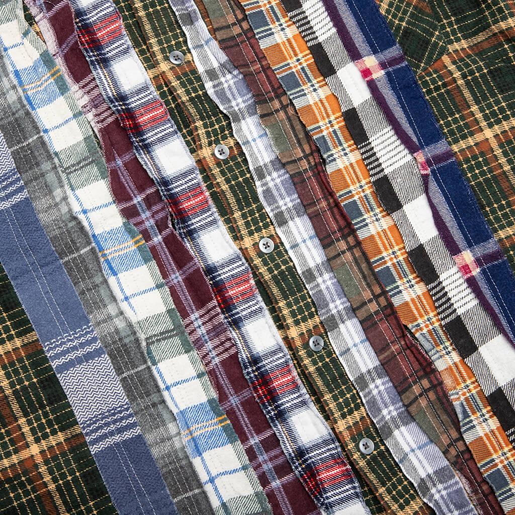 Ribbon Flannel Shirt - Assorted Male Product Image