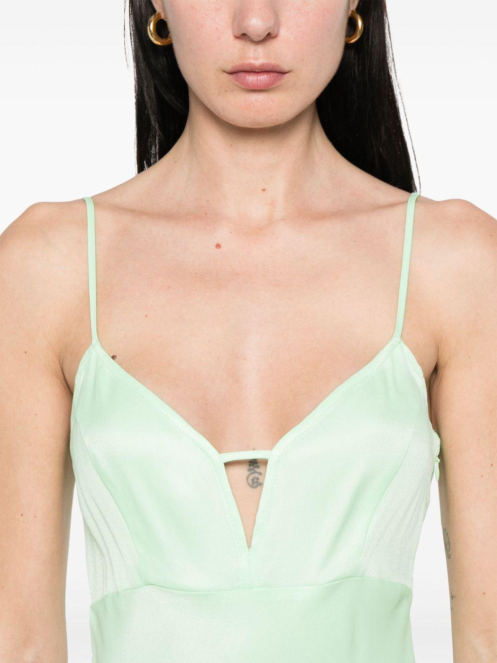 satin maxi dress Product Image