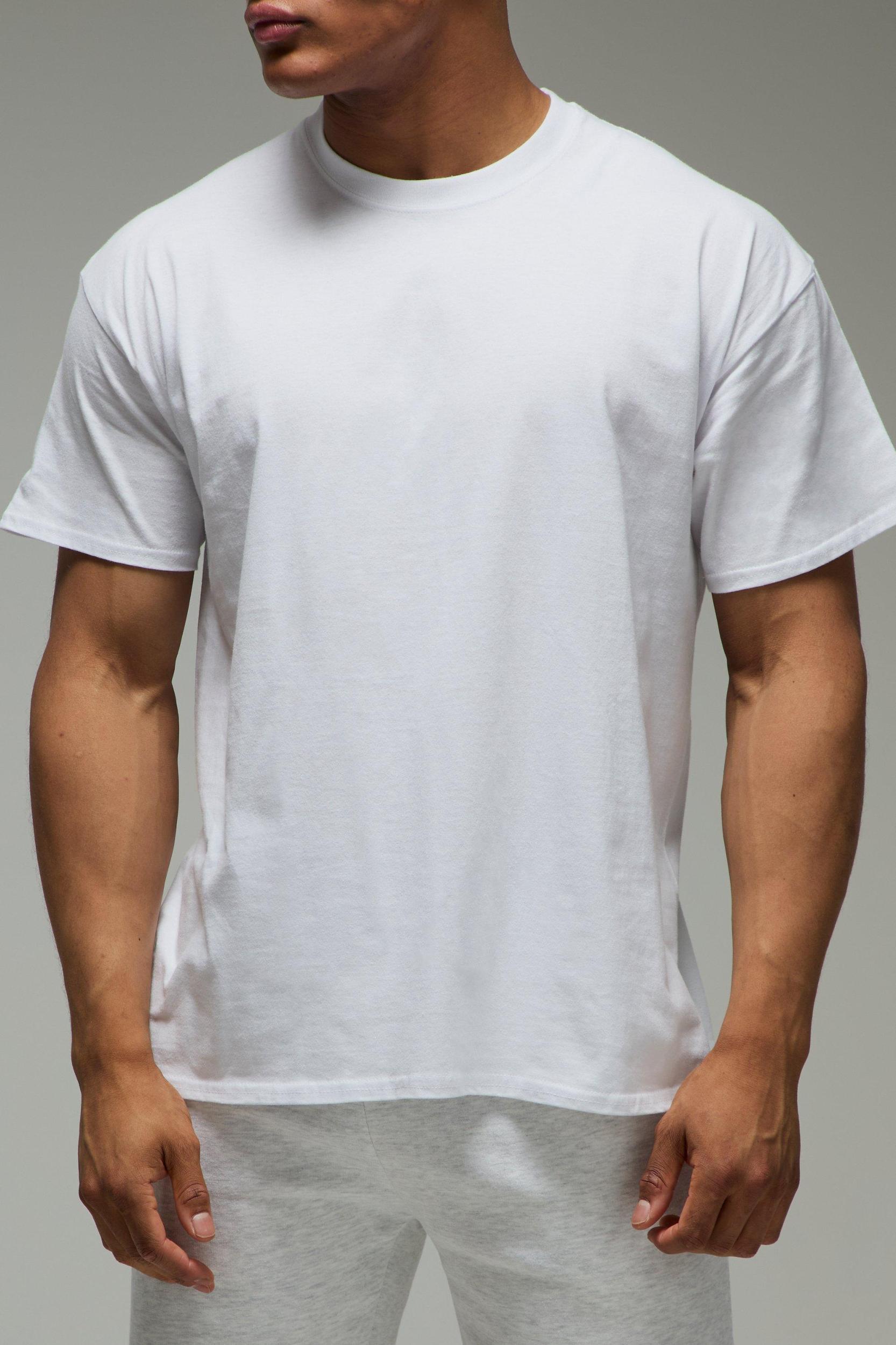 MAN Active Golf Cartoon Graphic Oversized T-Shirt | boohooMAN USA Product Image