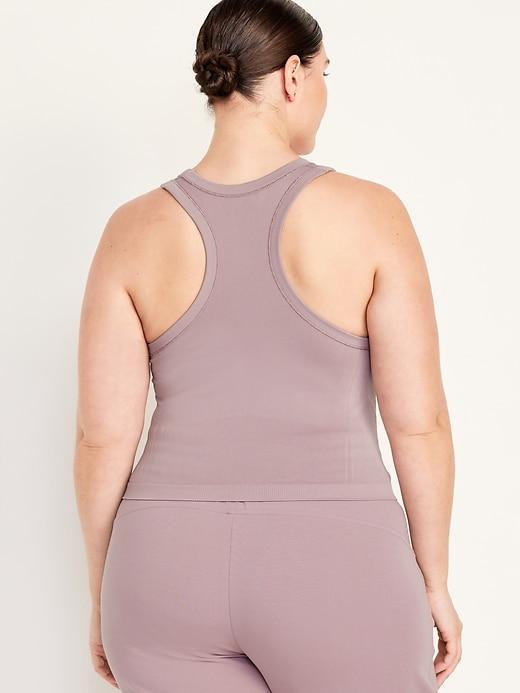 Fluid Seamless Fitted Crop Tank Top Product Image