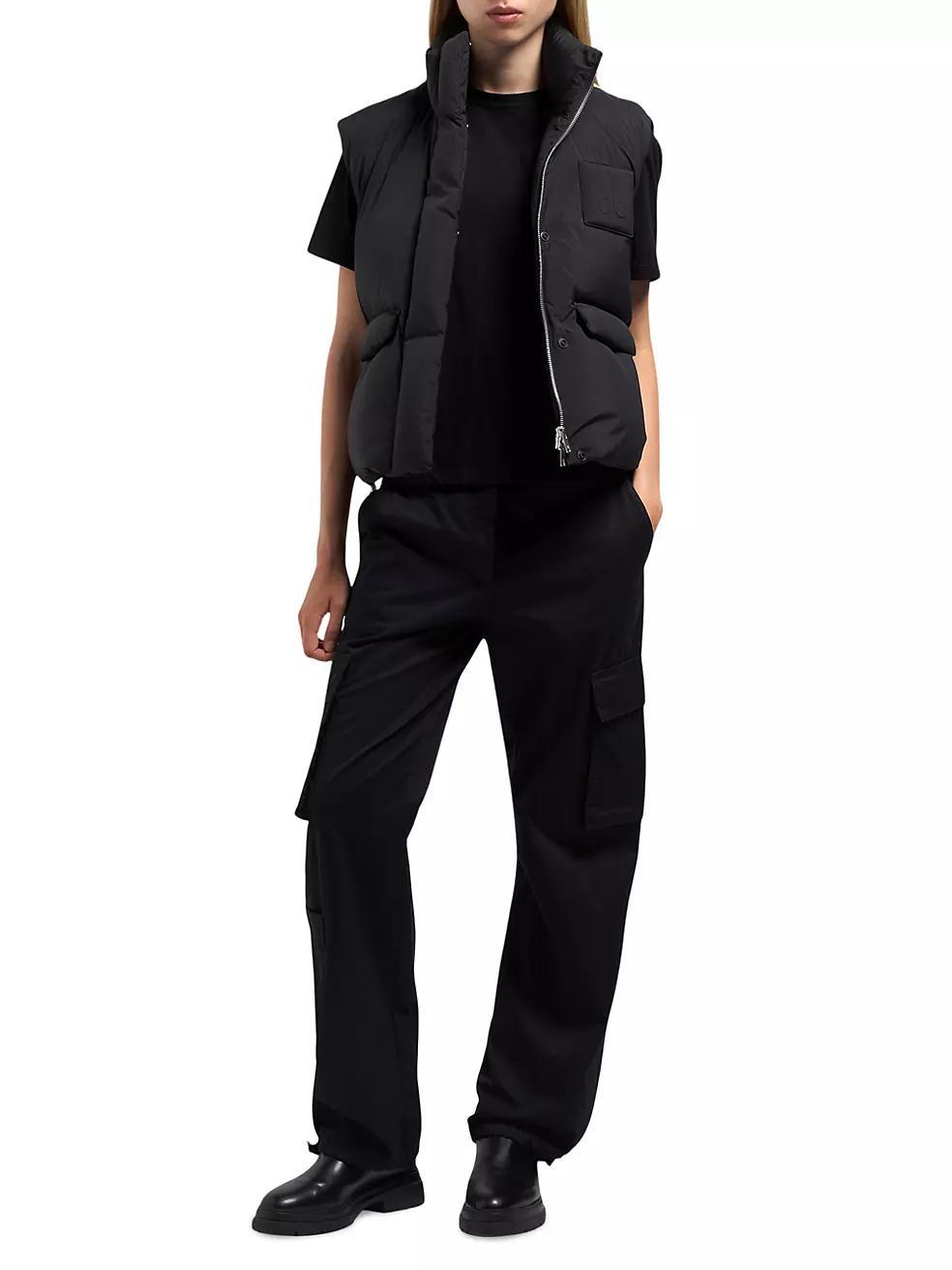 Womens Katrina Down Stand-Collar Vest Product Image