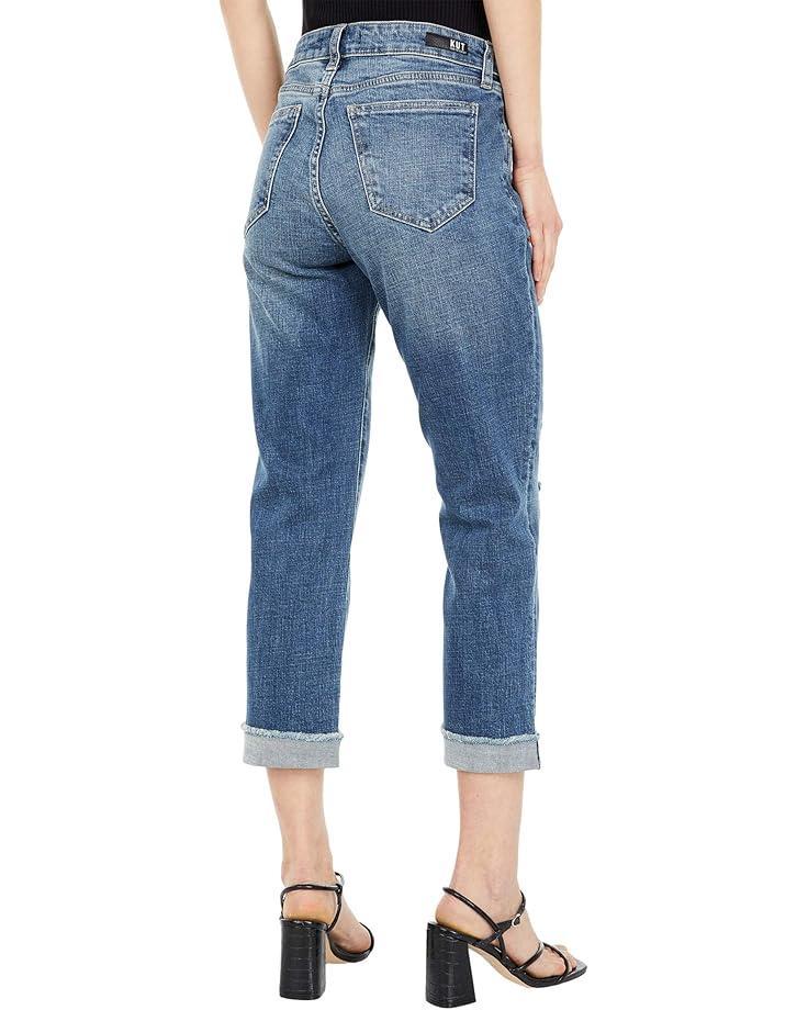 Amy Crop Straight Leg- Roll Up Fray Product Image