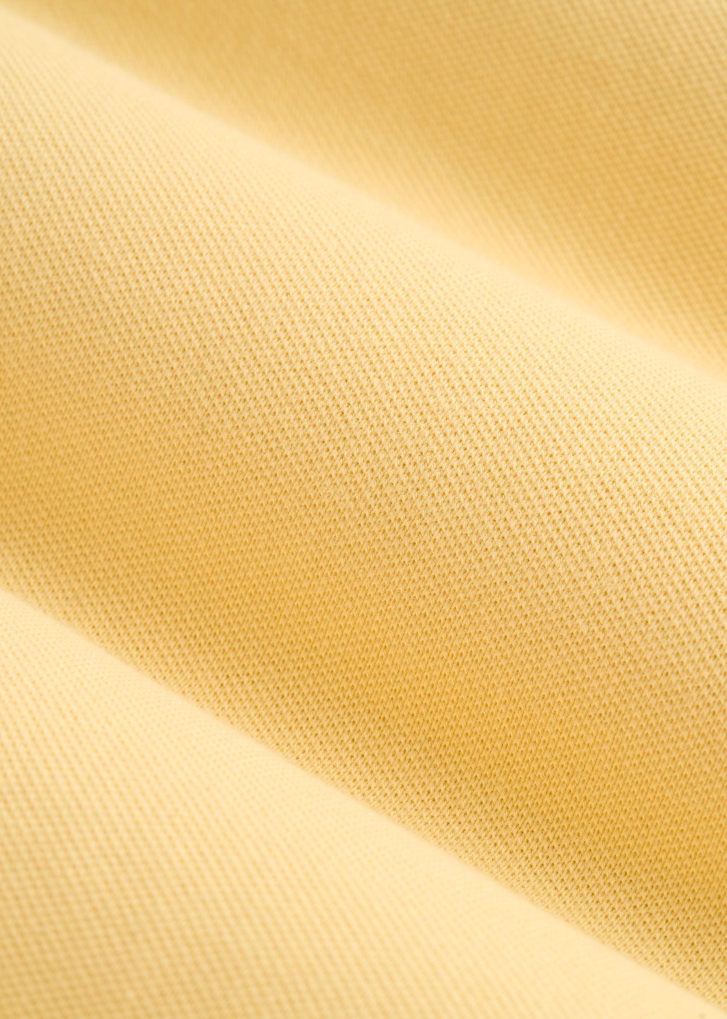 Men's Tall Classic Polo with Embroidered Logo in Lemon Drop Product Image