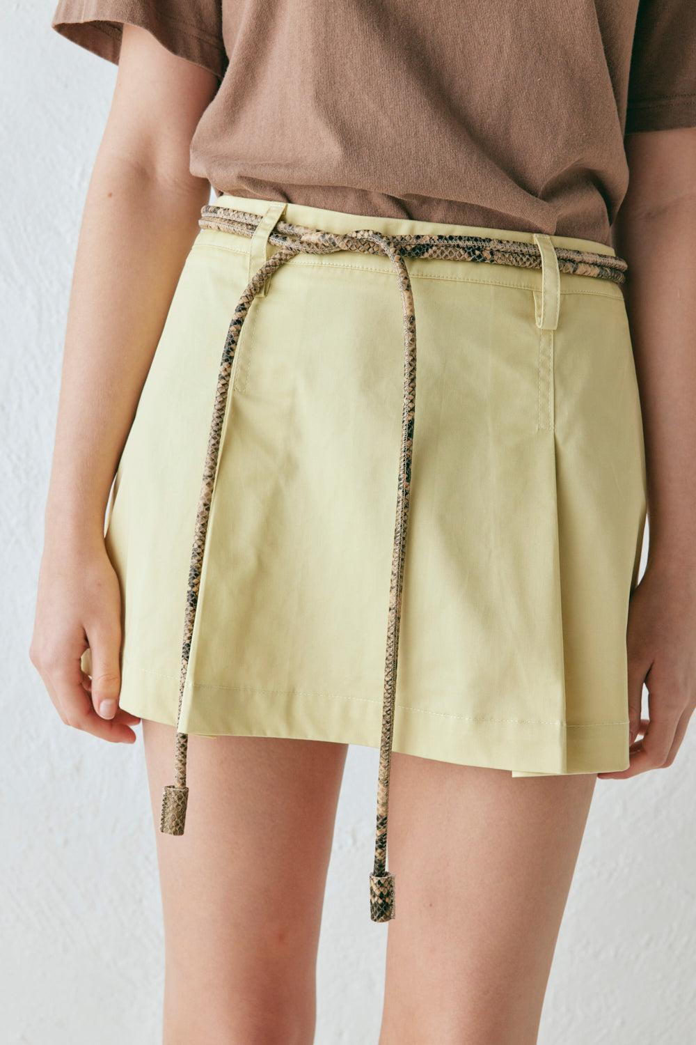 Dom Mini Skirt Butter Product Image