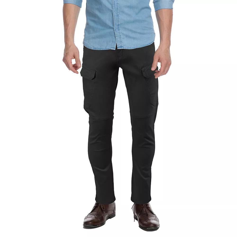Men's Xray Fitted Flex Cargo Pants, Size: 40 X 32, Green Product Image