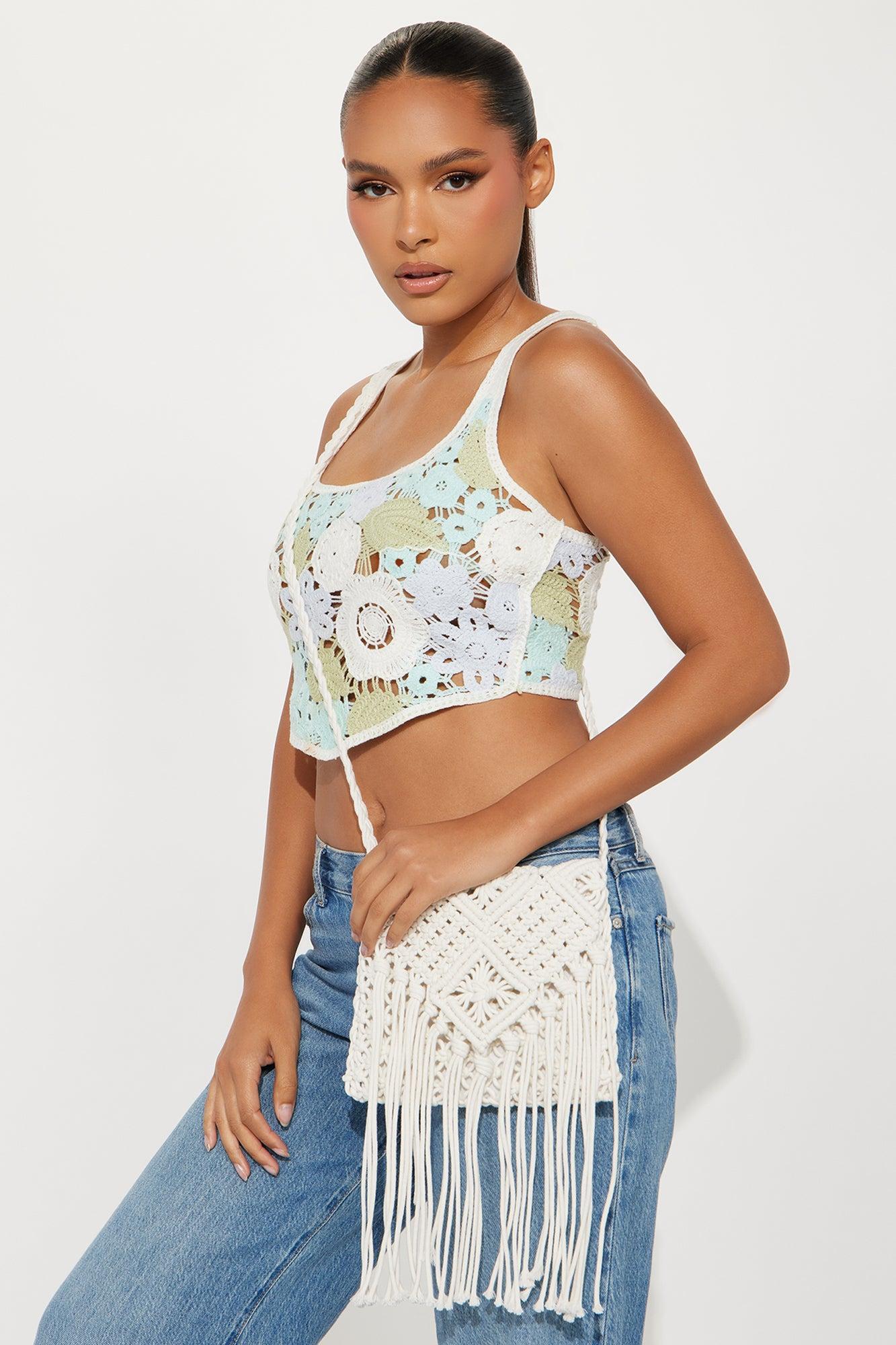 Mini Out In The Desert Crossbody Bag - Ivory Product Image