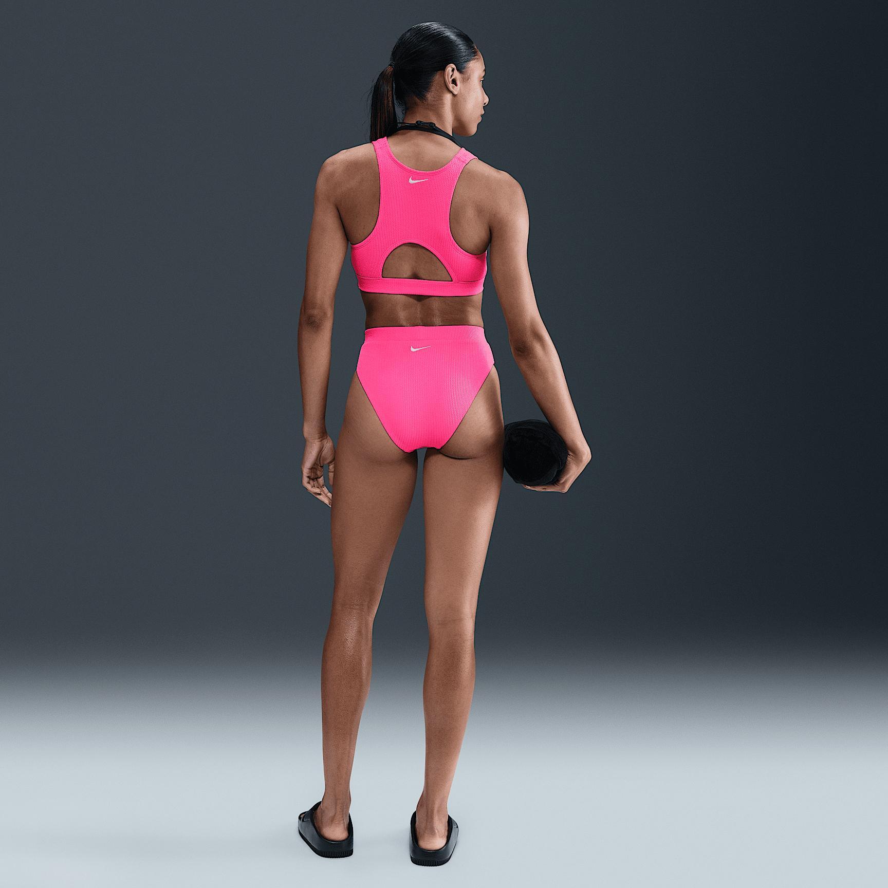 Nike Women's Swim Elevated Essential High-Waisted Bikini Bottom Product Image
