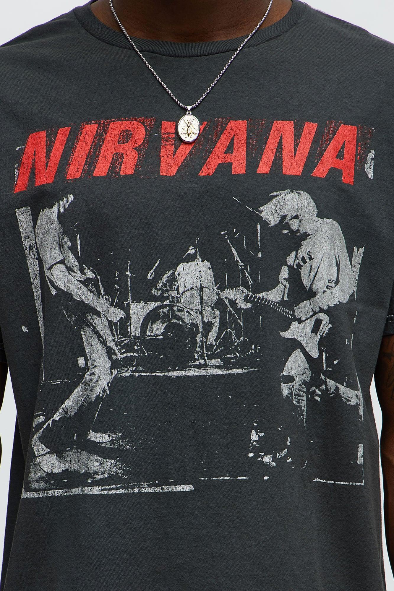 Nirvana From The Muddy Banks Short Sleeve Tee - Black Male Product Image