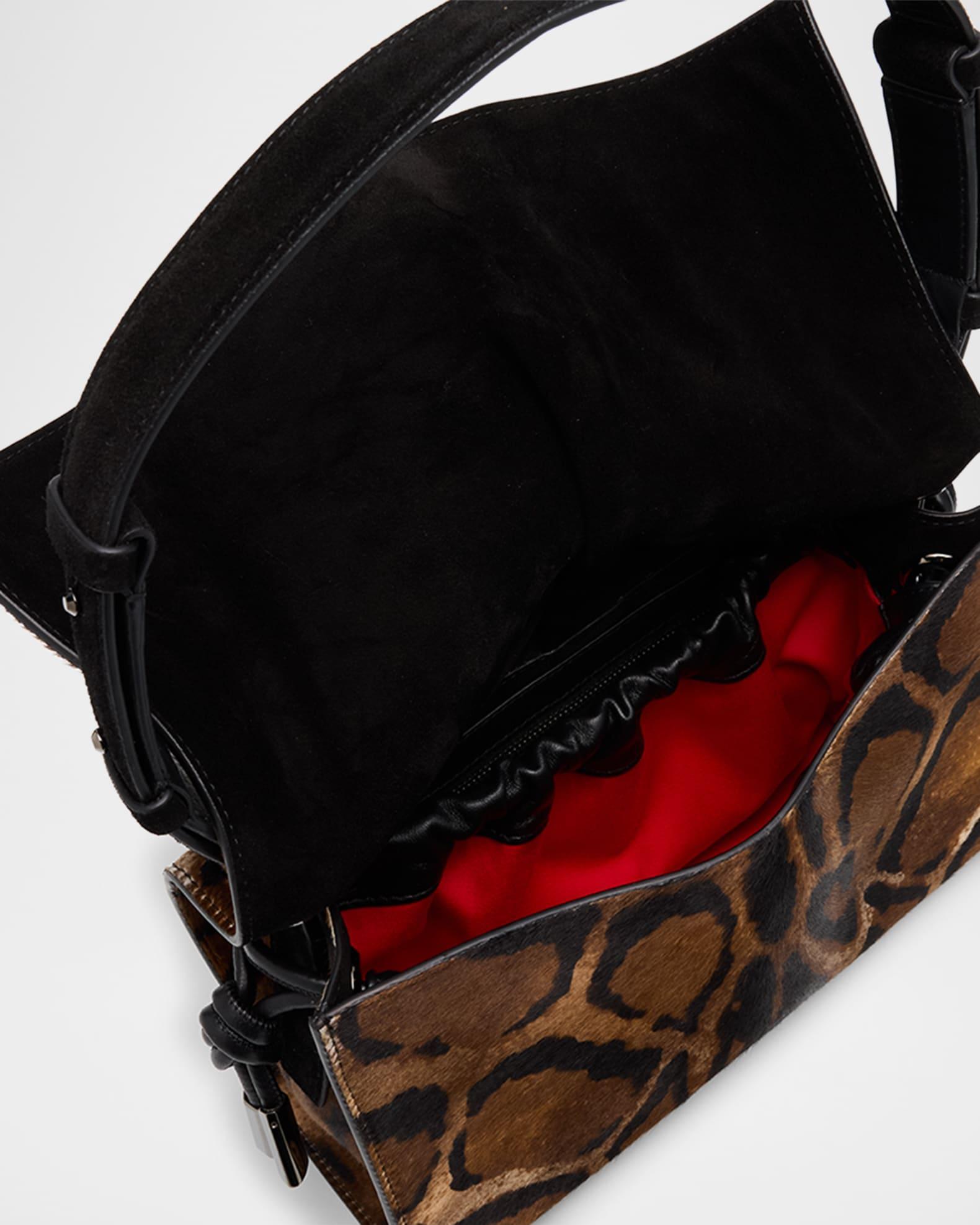 Small Baggy Shoulder Bag in Pony Hair Product Image