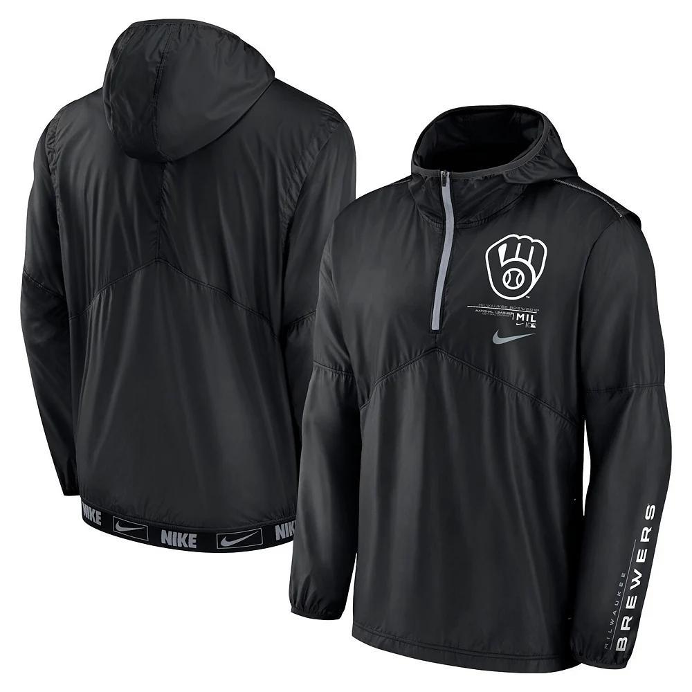 Men's Nike Black New Orleans Saints RFLCTV Chevron Pullover Hoodie, Size: Medium Product Image