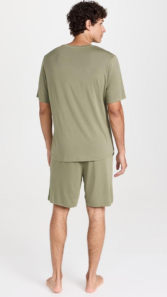 Eberjey Henry Short PJ Set | Shopbop Product Image
