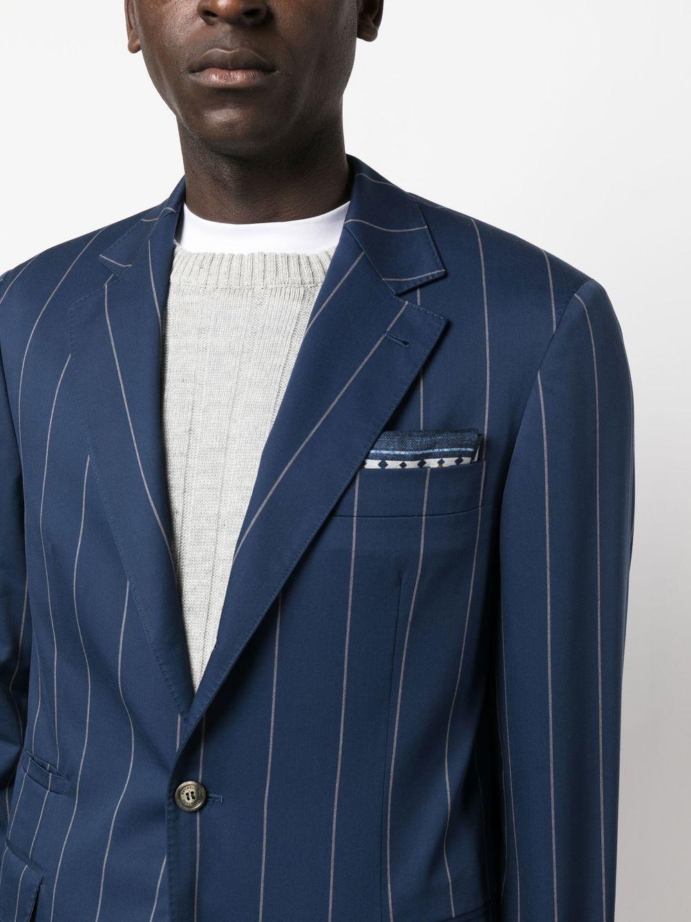 pinstripe-print single-breasted blazer Product Image