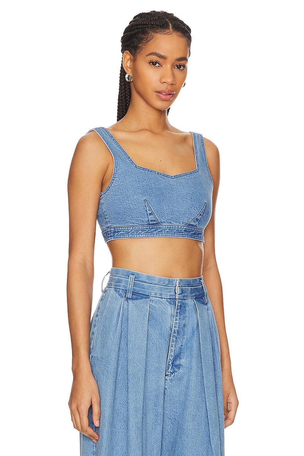 Denim Bustier Moussy Vintage Product Image