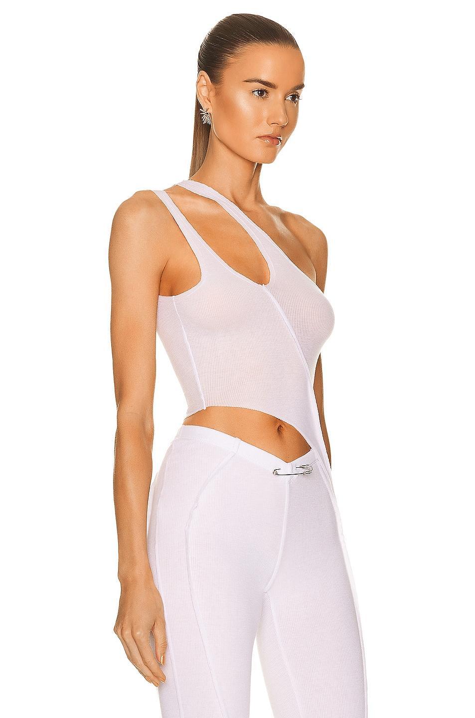 SAMI MIRO VINTAGE Asymmetric One Shoulder Tank Product Image