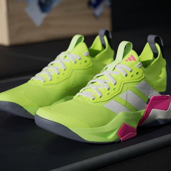 adidas Rapidmove ADV 2 HIIT training shoes Lucid Lemon 11 Womens Product Image