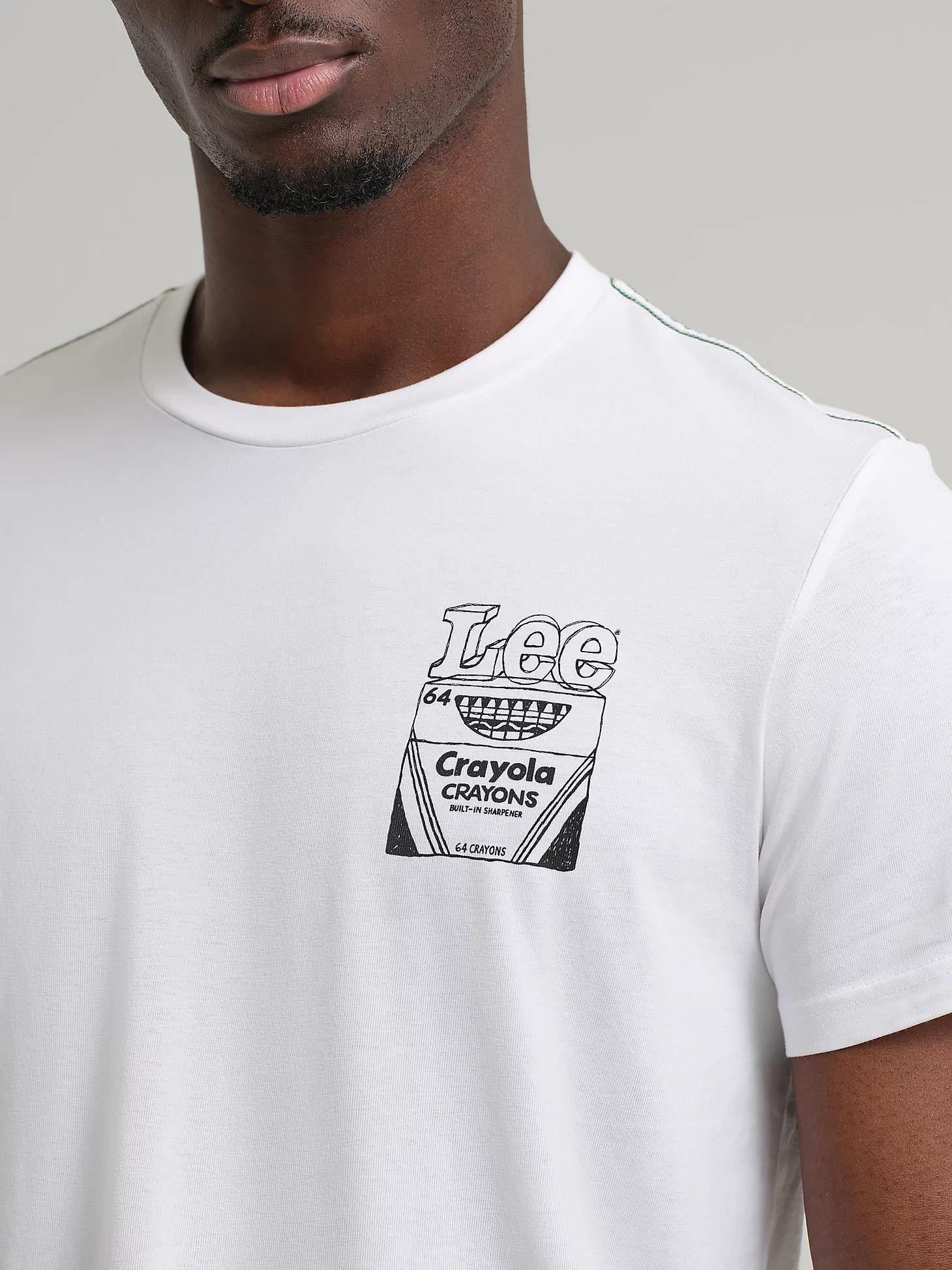 Lee® x Crayola® Limited Edition Colors Crayon Box Graphic Tee | Men's Tops & Tees | Lee® Product Image