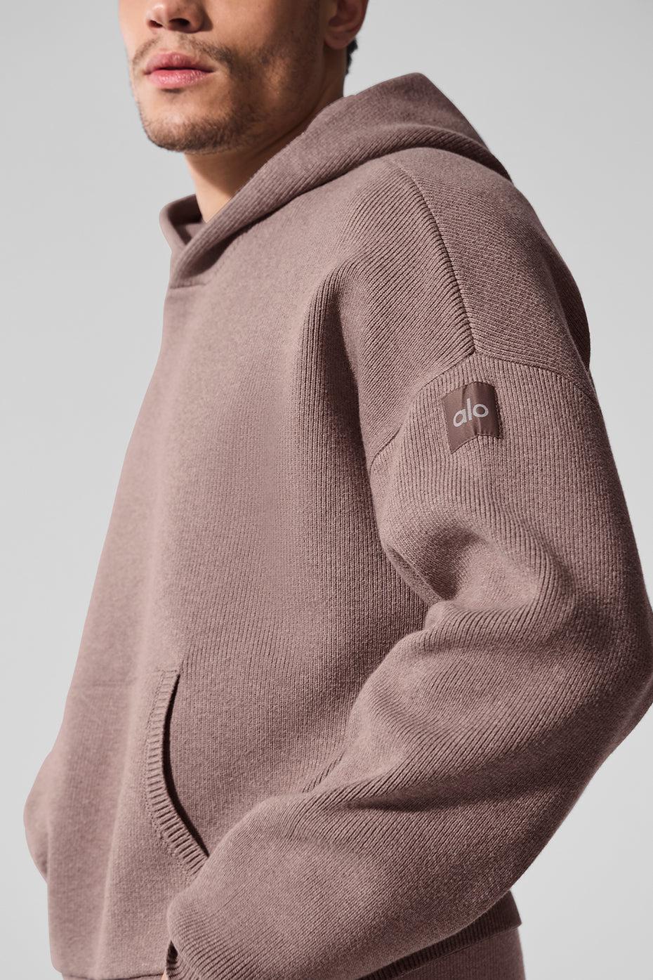 Scholar Hooded Sweater - Mushroom Heather Male Product Image