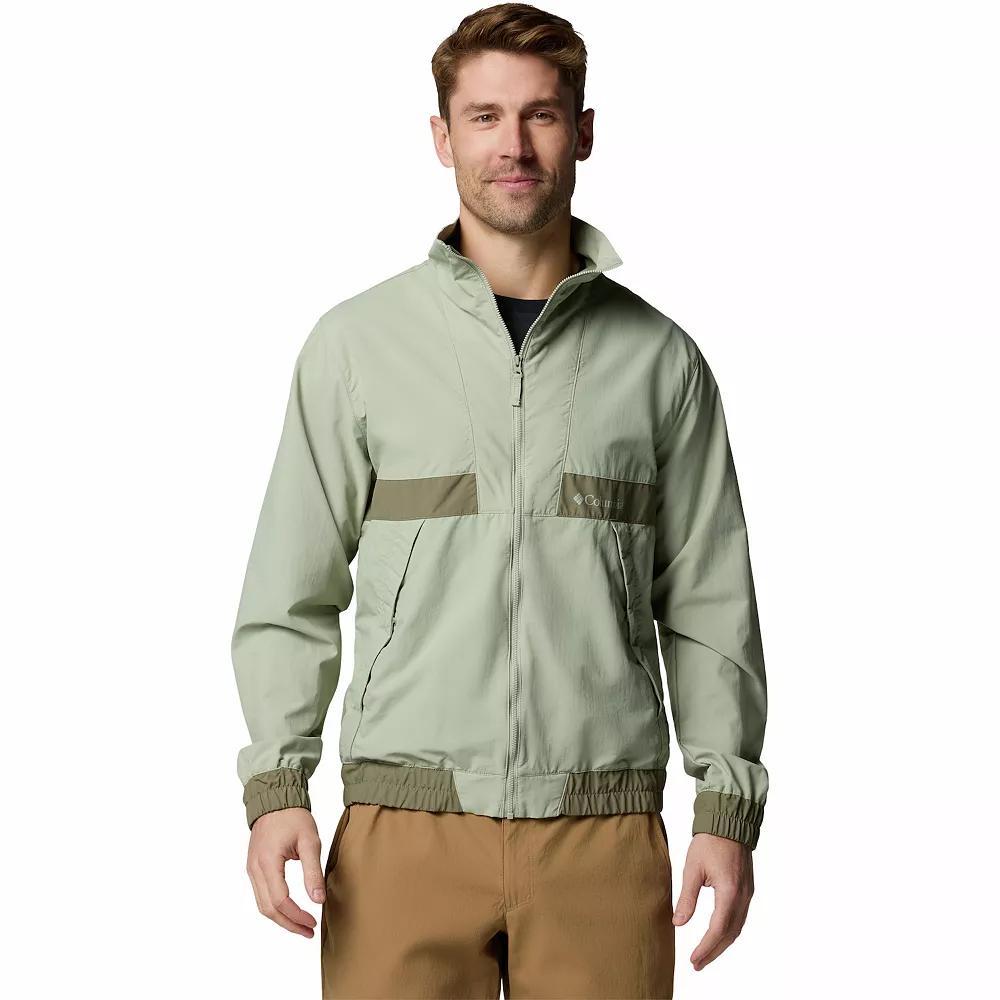 Men's Columbia Spire Valley Omni-SHIELD™ Windbreaker, Size: Large, Safari Product Image