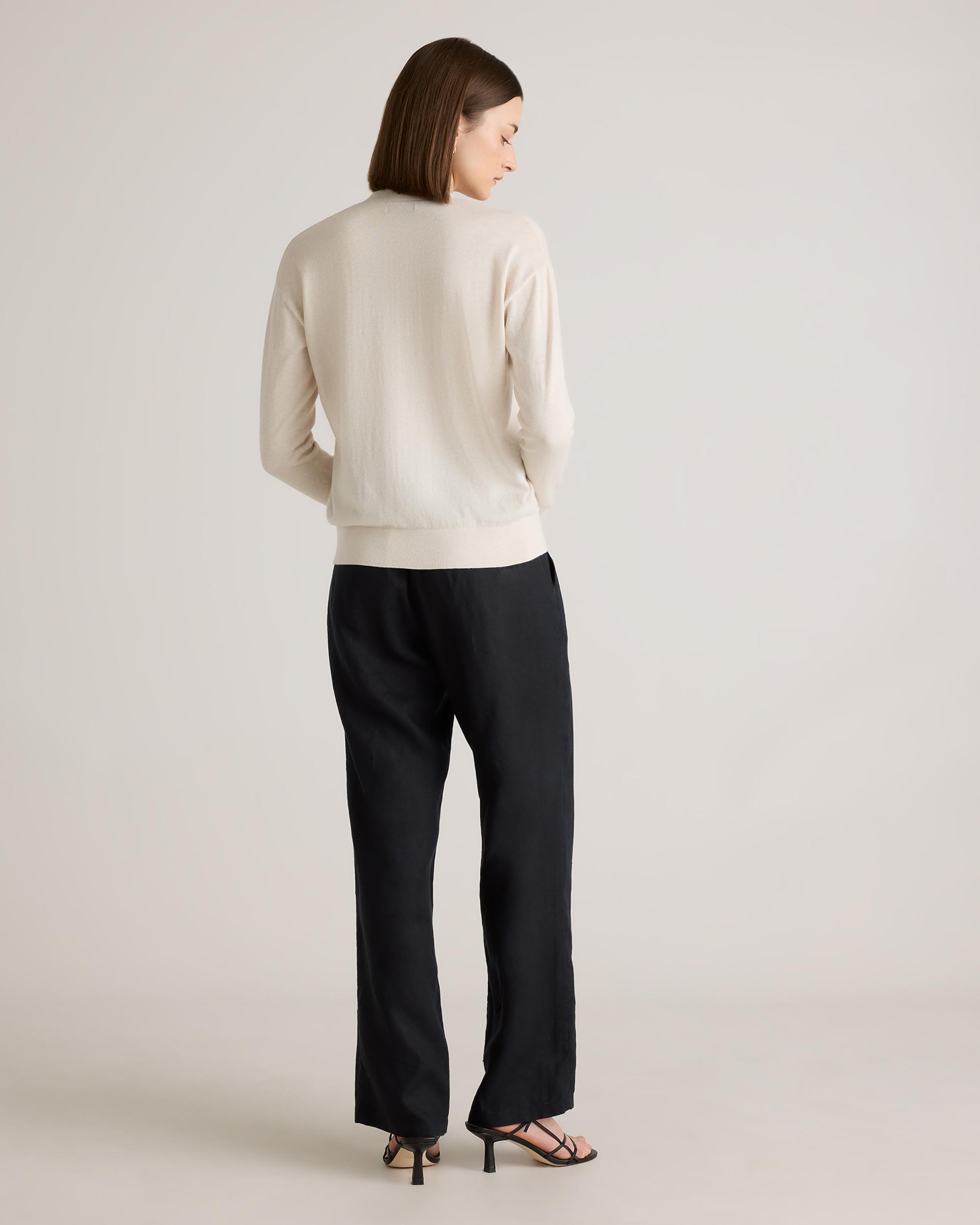 Quince | Women's Lightweight Cotton Cashmere Cardigan Sweater Size XL, Organic Cotton Product Image