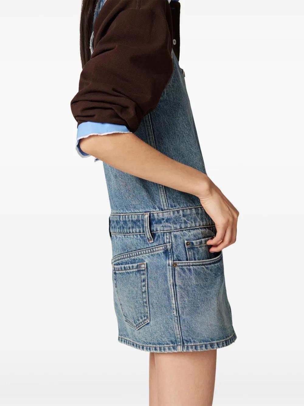 denim mini dress  Product Image