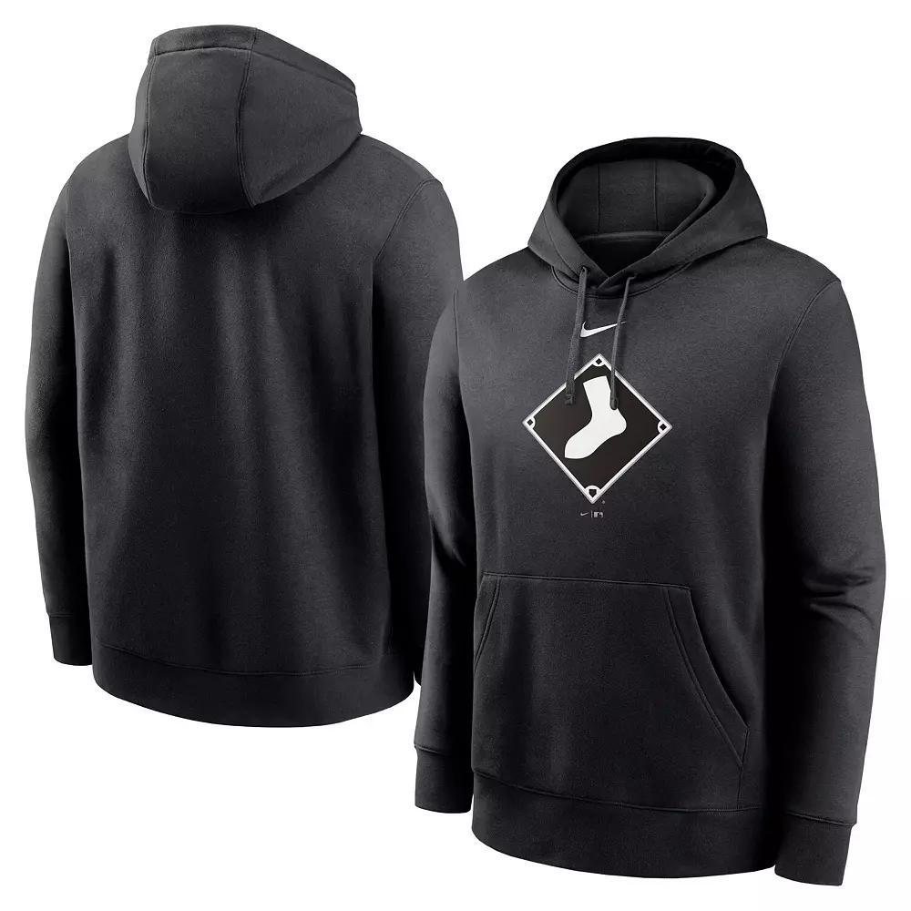 Men's Nike Black Chicago White Sox Alternate Logo Club Pullover Hoodie, Size: Medium Product Image