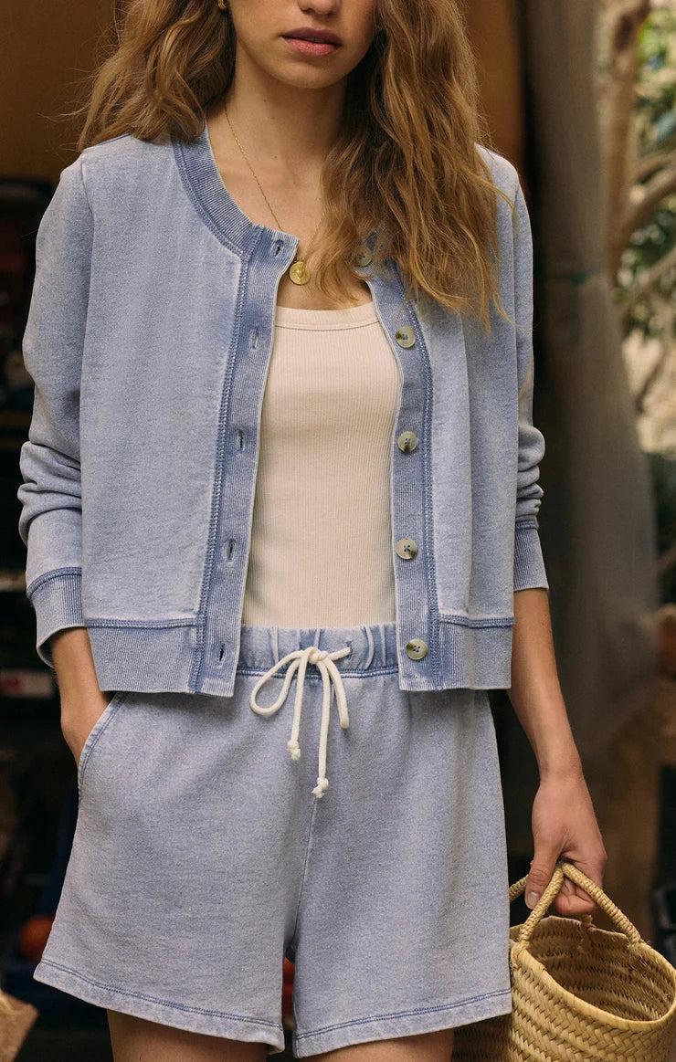 Hunter Knit Denim Shorts Product Image