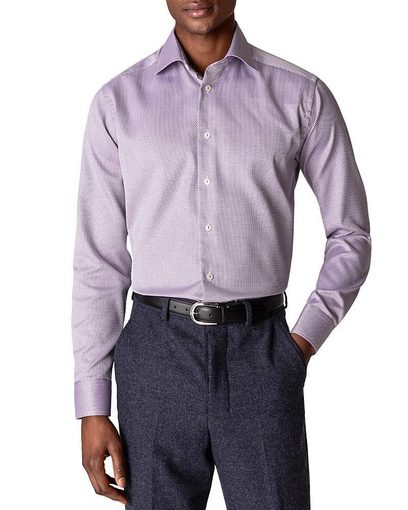 Eton Slim Fit Textured Solid Shirt Product Image