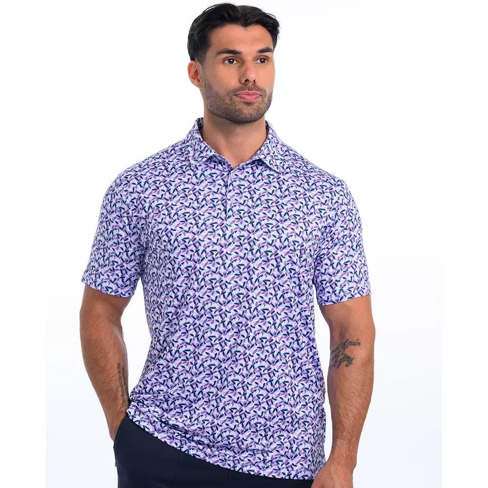 Men's Antigua Seasons Polo, Size: XL, Nautical Blue Product Image