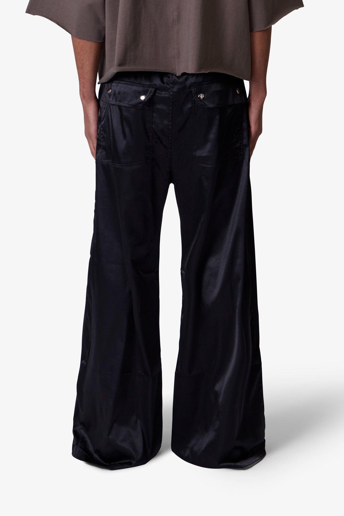 Cupro Rave Pants - Black Product Image