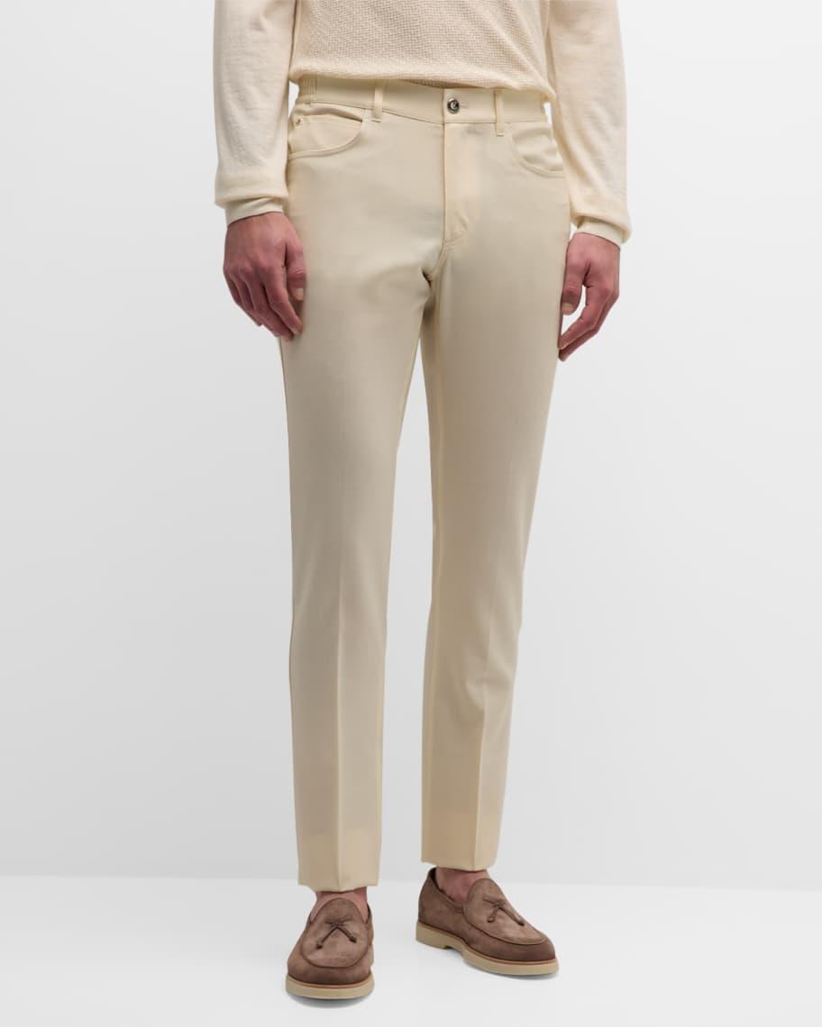 Mens Wool Stretch 5-Pocket Pants Product Image