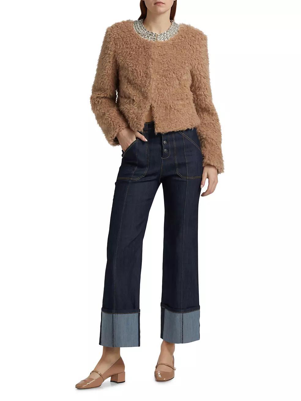 Christie Faux Shearling Jacket Product Image