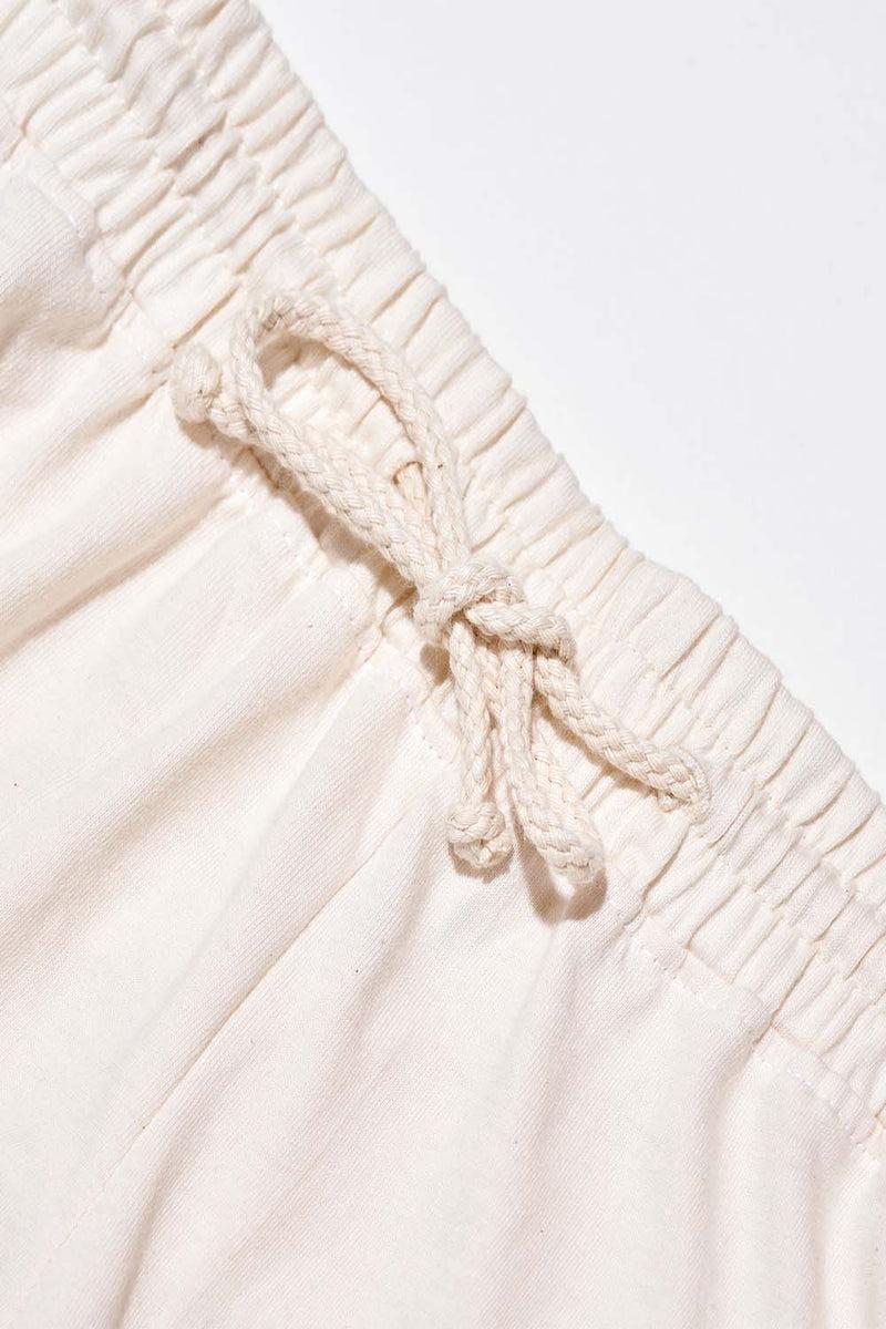 Women's Organic Natural Pack: Athletic Shorts + Unisex Style Tee Product Image