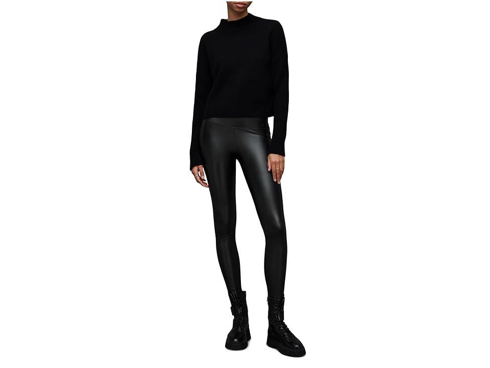 Allsaints Cora Faux Leather Leggings Product Image