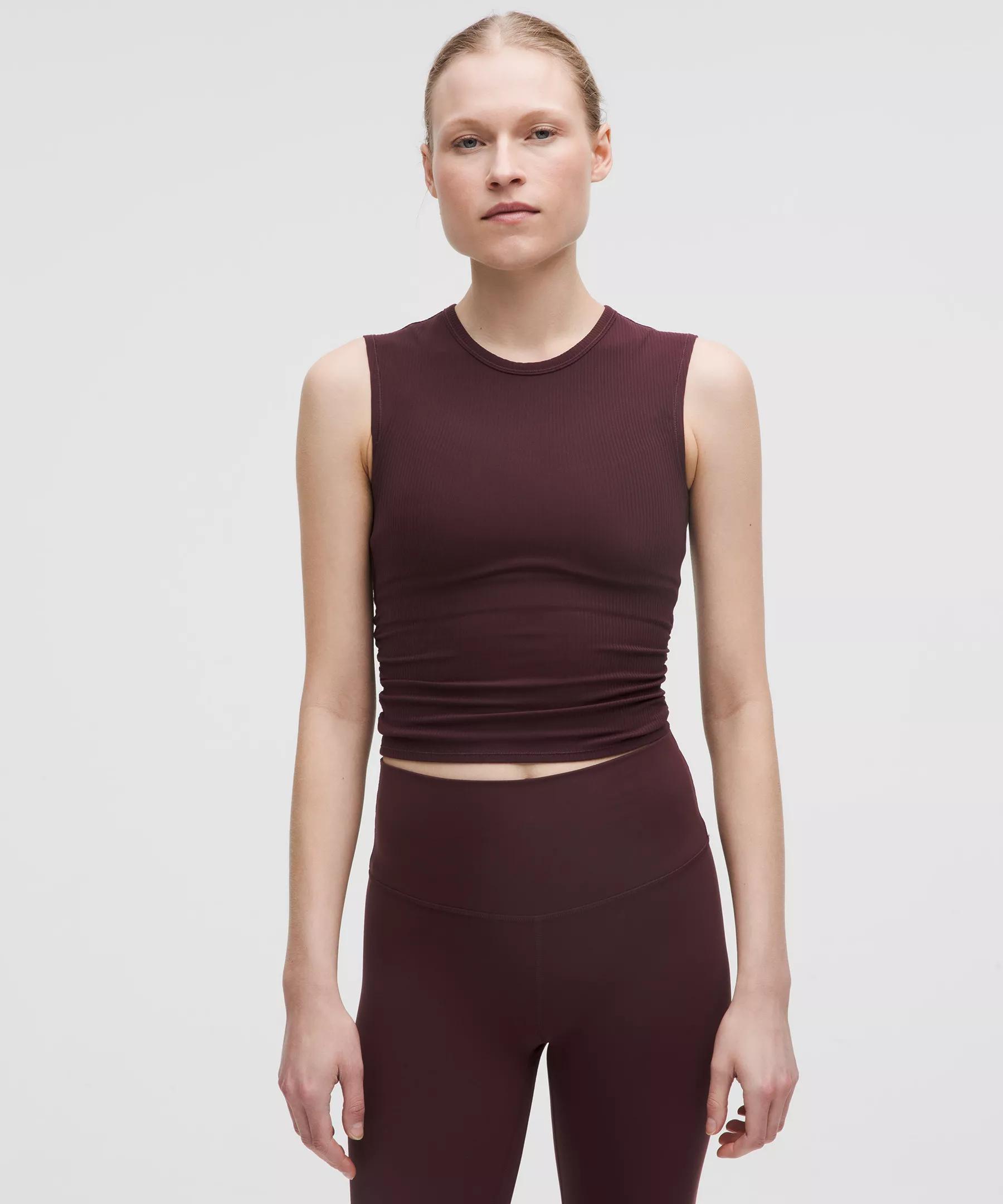 All It Takes Back-Twist Ribbed Tank Top Product Image