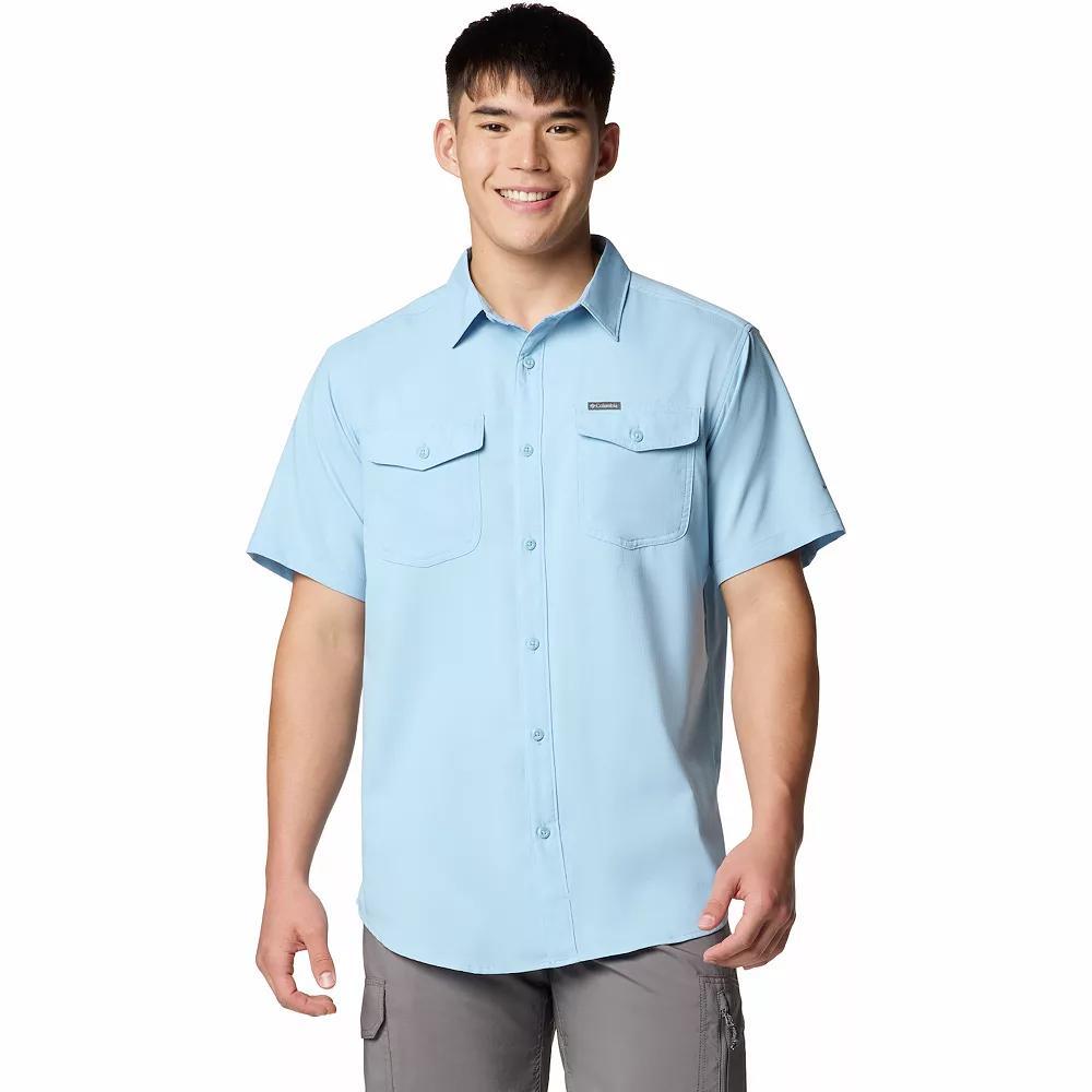 Big & Tall Columbia Utilizer Button-Down Shirt, Men's, Size: 2XB, Ripple Blue Product Image