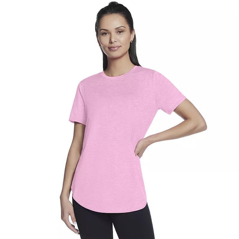 Women's Skechers® Go Dri Swift Tunic Tee, Size: XXL, Bright White Product Image