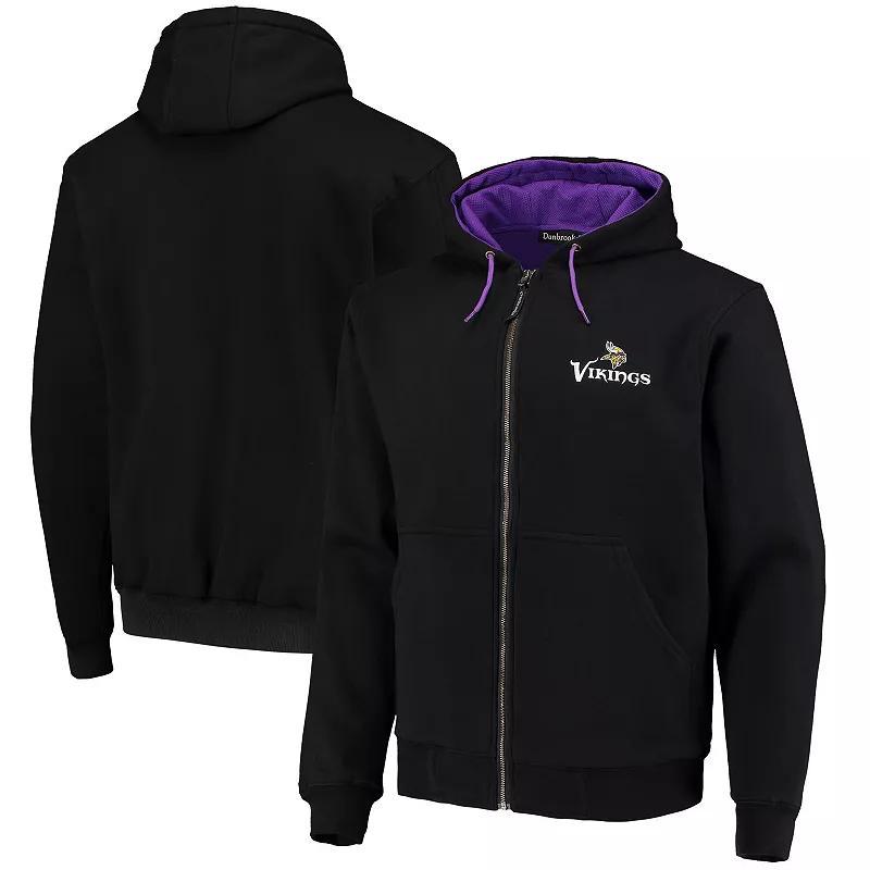 Mens Dunbrooke Minnesota Vikings Craftsman Thermal-Lined Full-Zip Hoodie Product Image