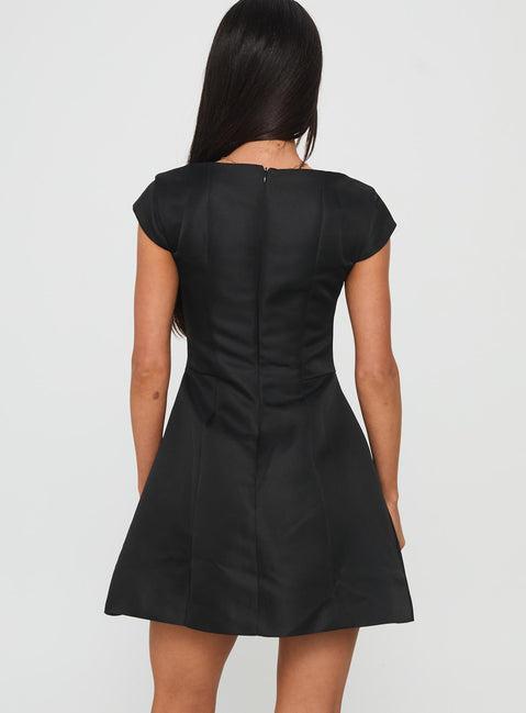 Mariza Mini Dress Black Product Image