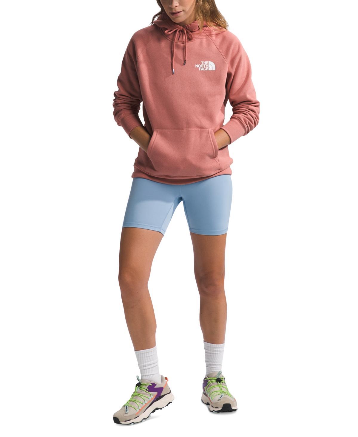 The North Face Box NSE Pullover Hoodie (TNF /Dragonfruit) Women's Sweatshirt Product Image
