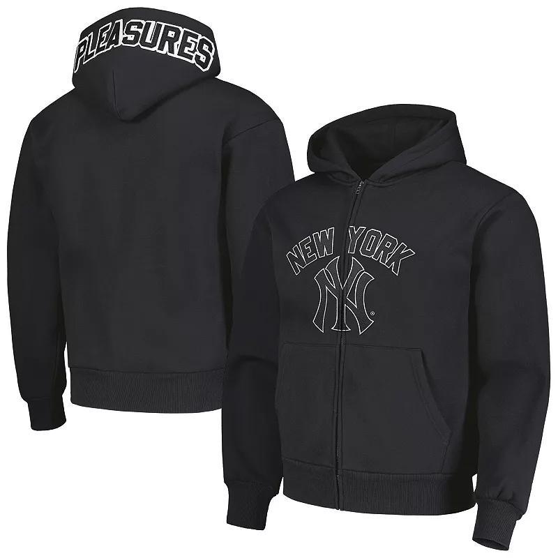 Men's Black New York Yankees Opening Day Full-Zip Hoodie, Size: Small Product Image