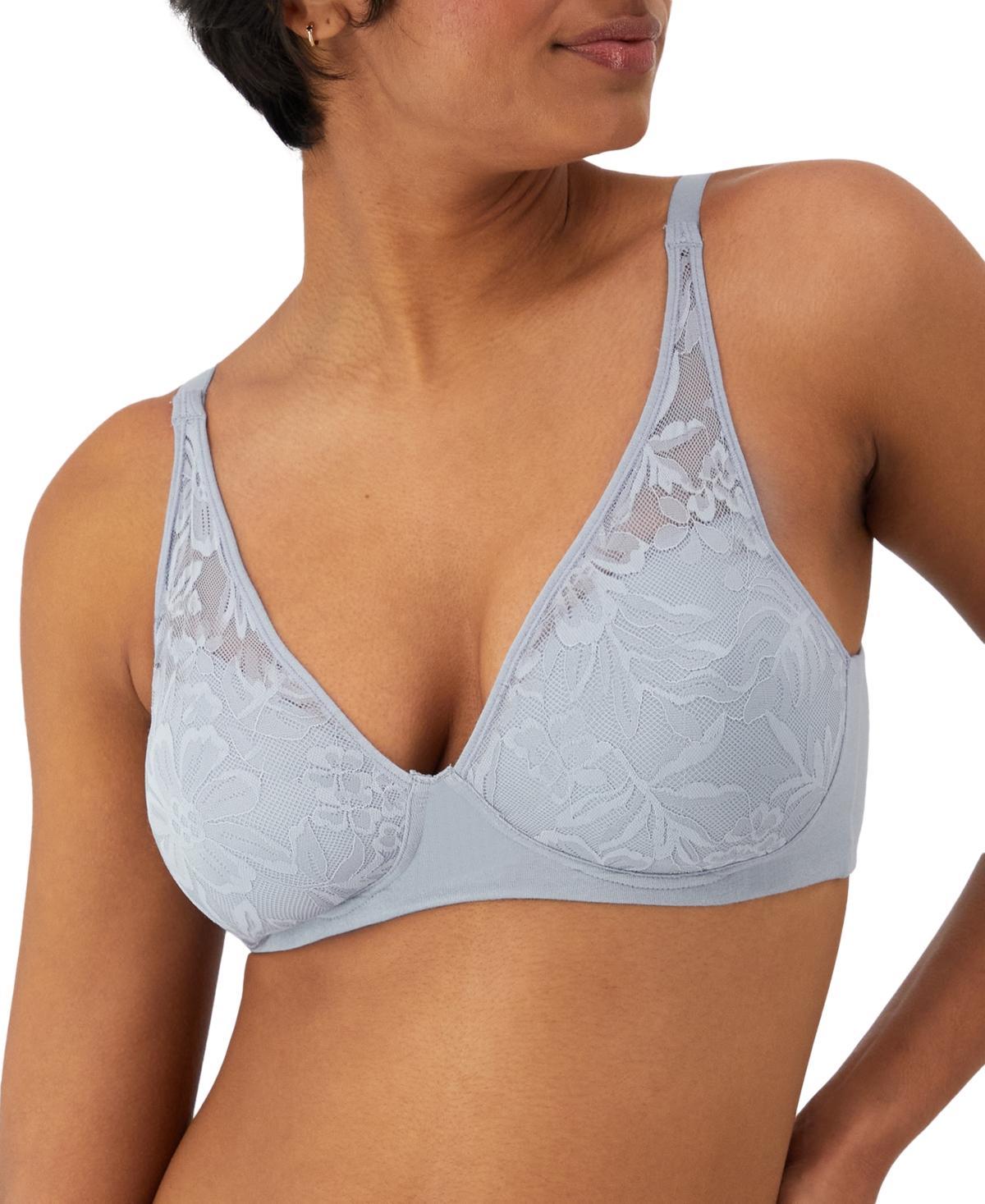 Bali Breathe Cotton Modal Wireless T-Shirt Bra DF7594, Women's, Size: XL, White Product Image