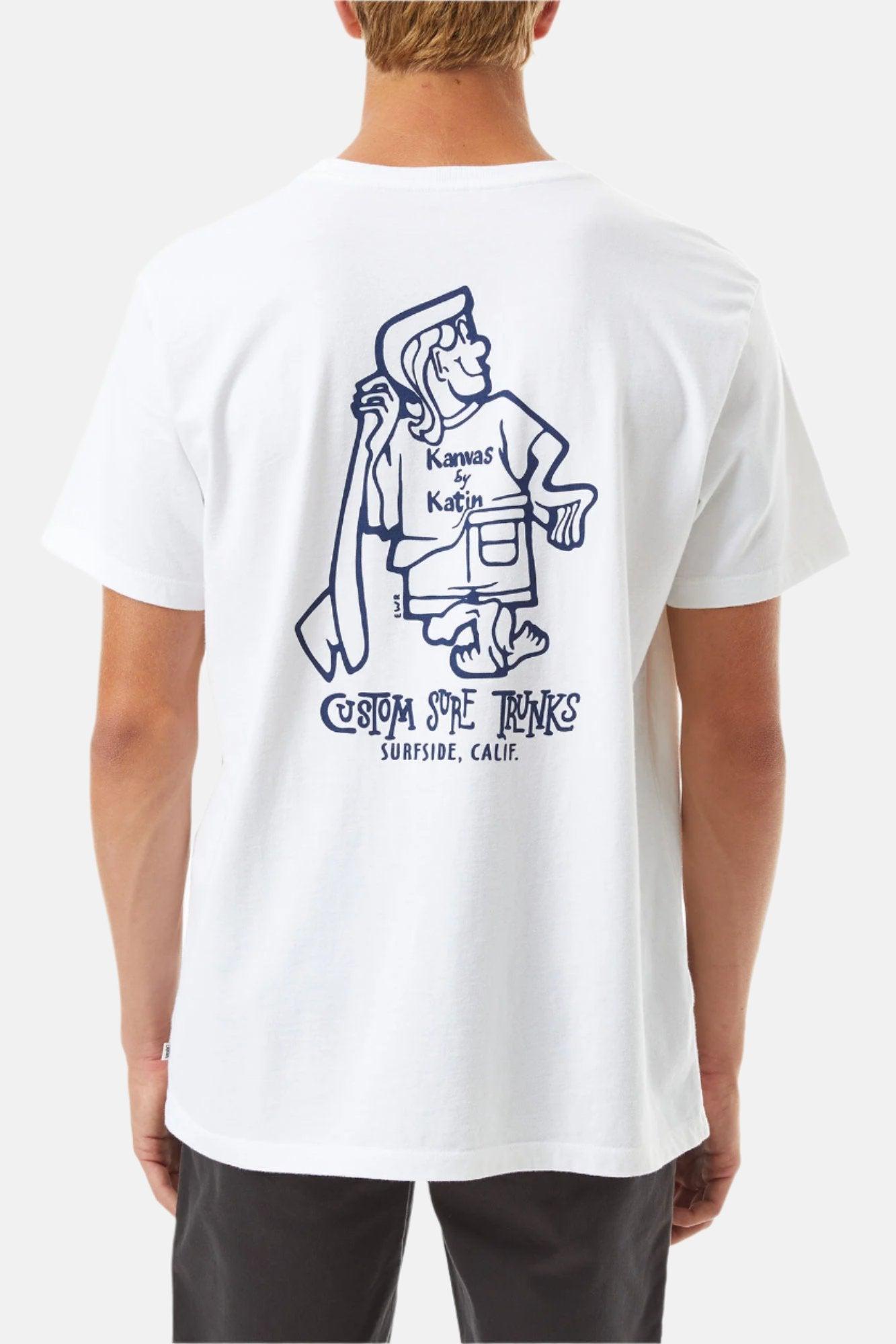 K-MAN TEE - WHITE / L Product Image