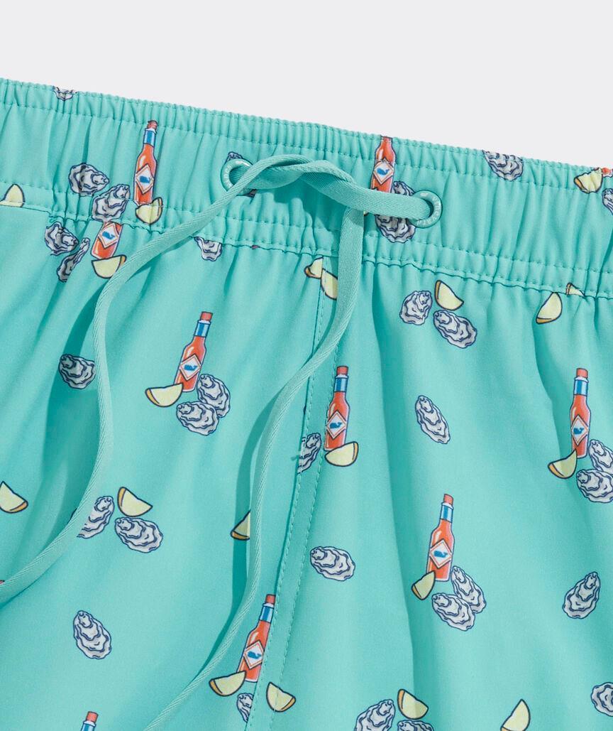 7 Inch Printed Chappy Swim Trunks Product Image