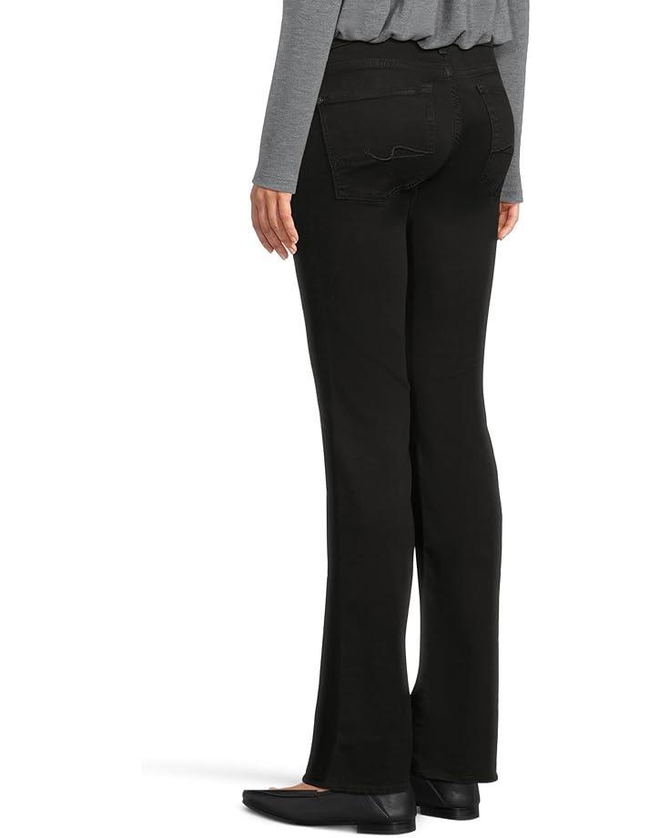 Women's 7 For All Mankind Original Bootcut Jeans in Rinsed Black Product Image