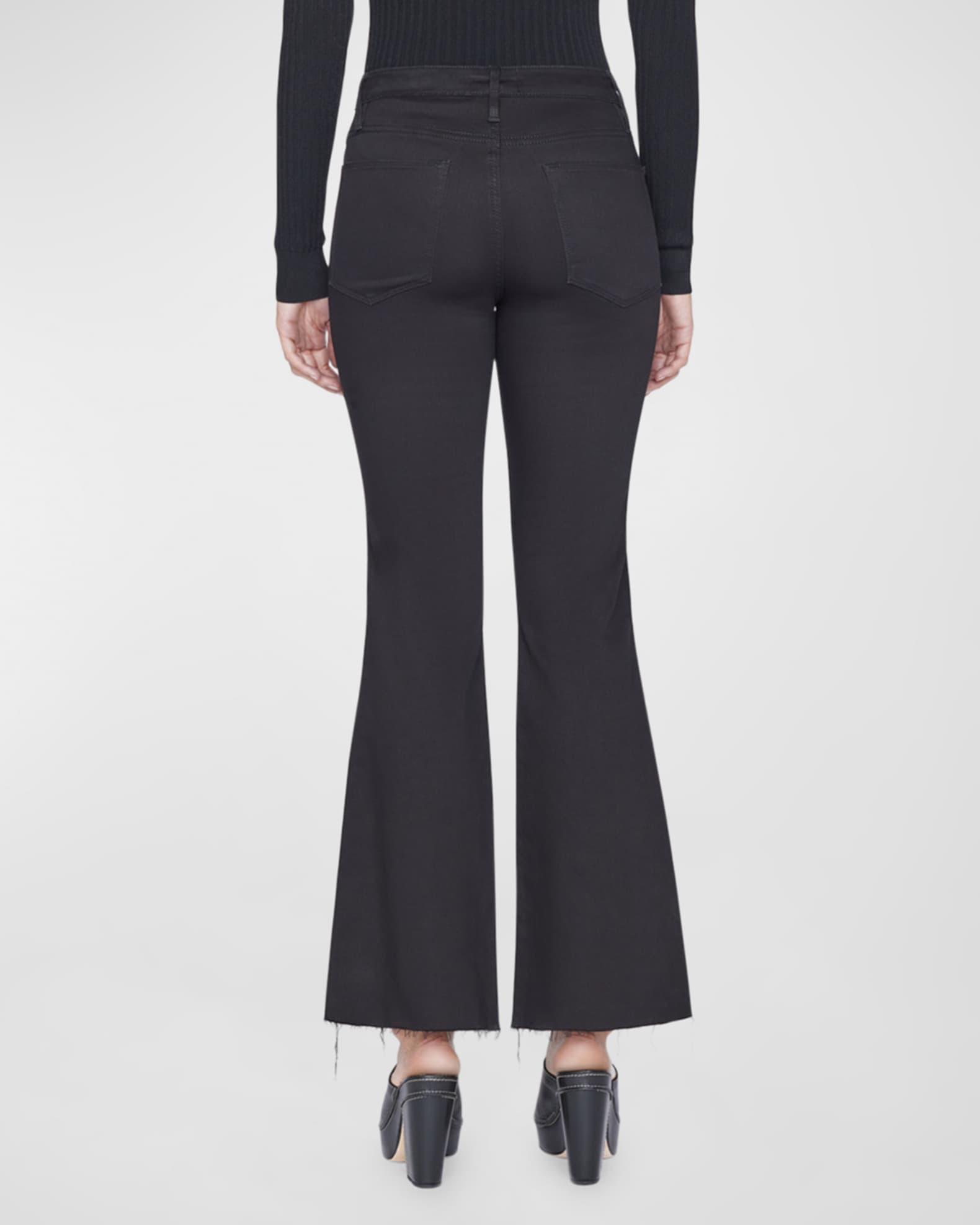 Easy Flare Raw Hem Jeans  Product Image